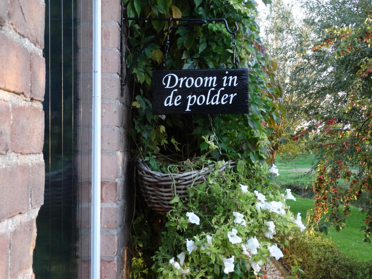B & B 'Droom In De Polder De Suite Met Prive Sauna Arnemuiden Luaran gambar