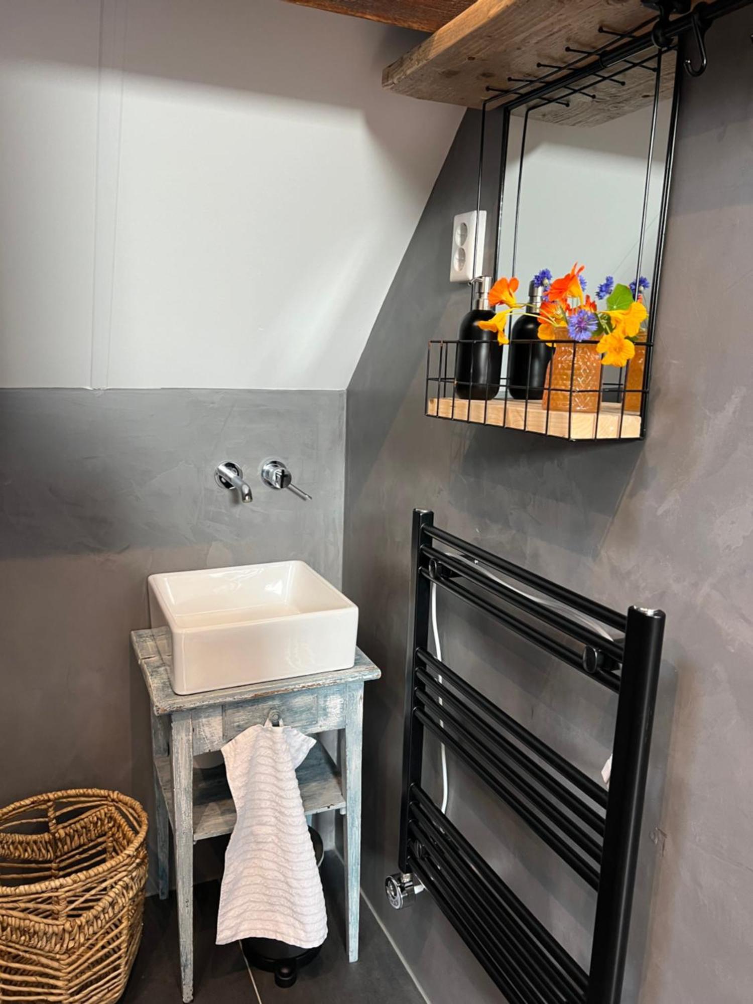 B & B 'Droom In De Polder De Suite Met Prive Sauna Arnemuiden Luaran gambar