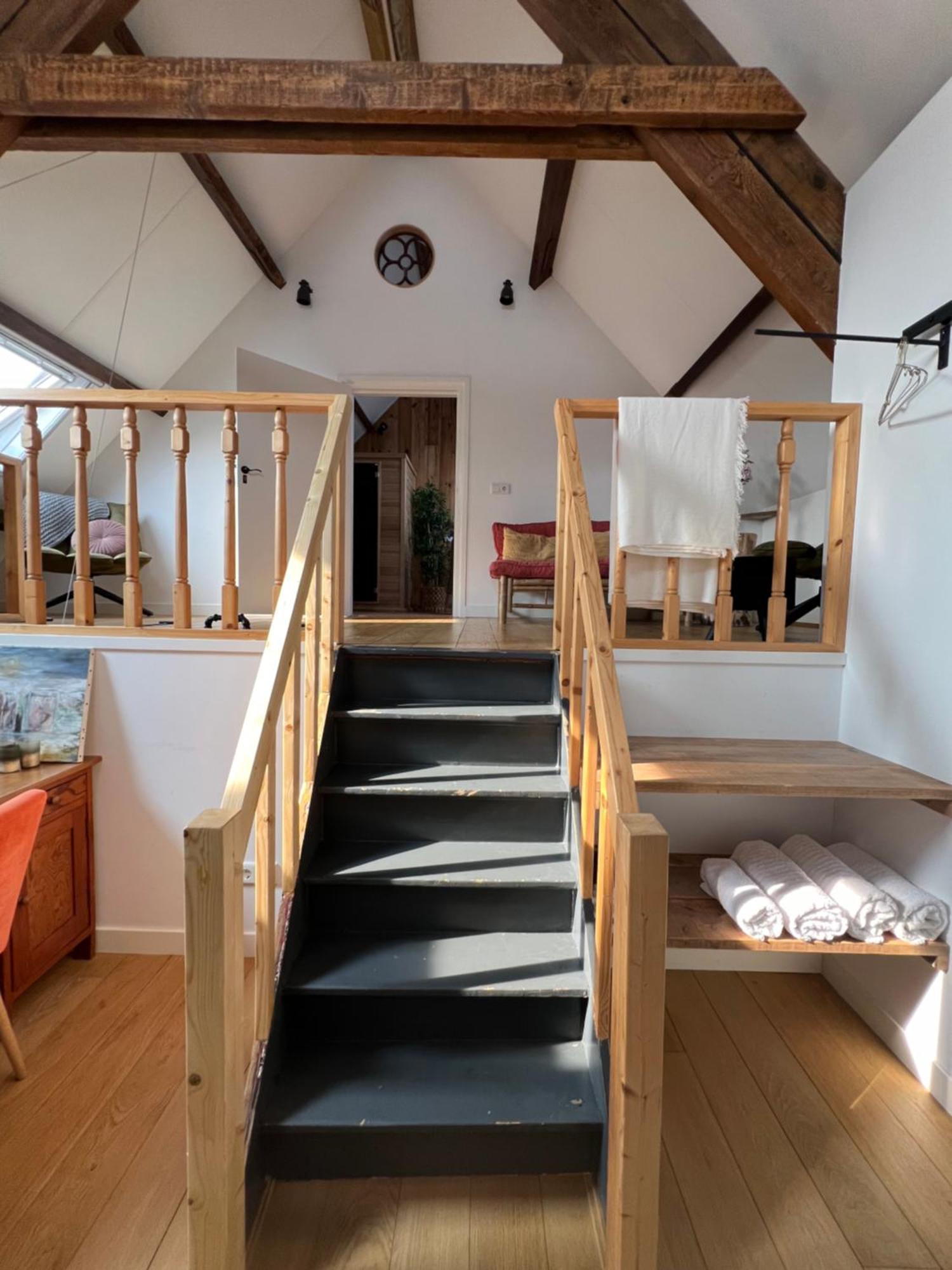 B & B 'Droom In De Polder De Suite Met Prive Sauna Arnemuiden Luaran gambar