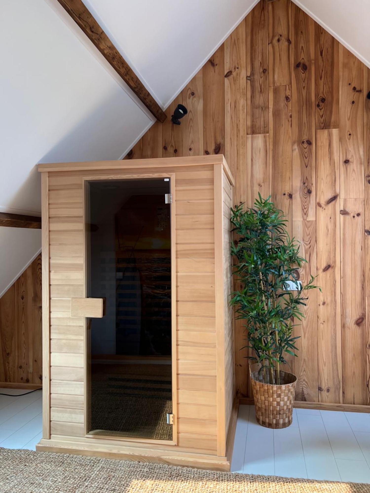 B & B 'Droom In De Polder De Suite Met Prive Sauna Arnemuiden Luaran gambar