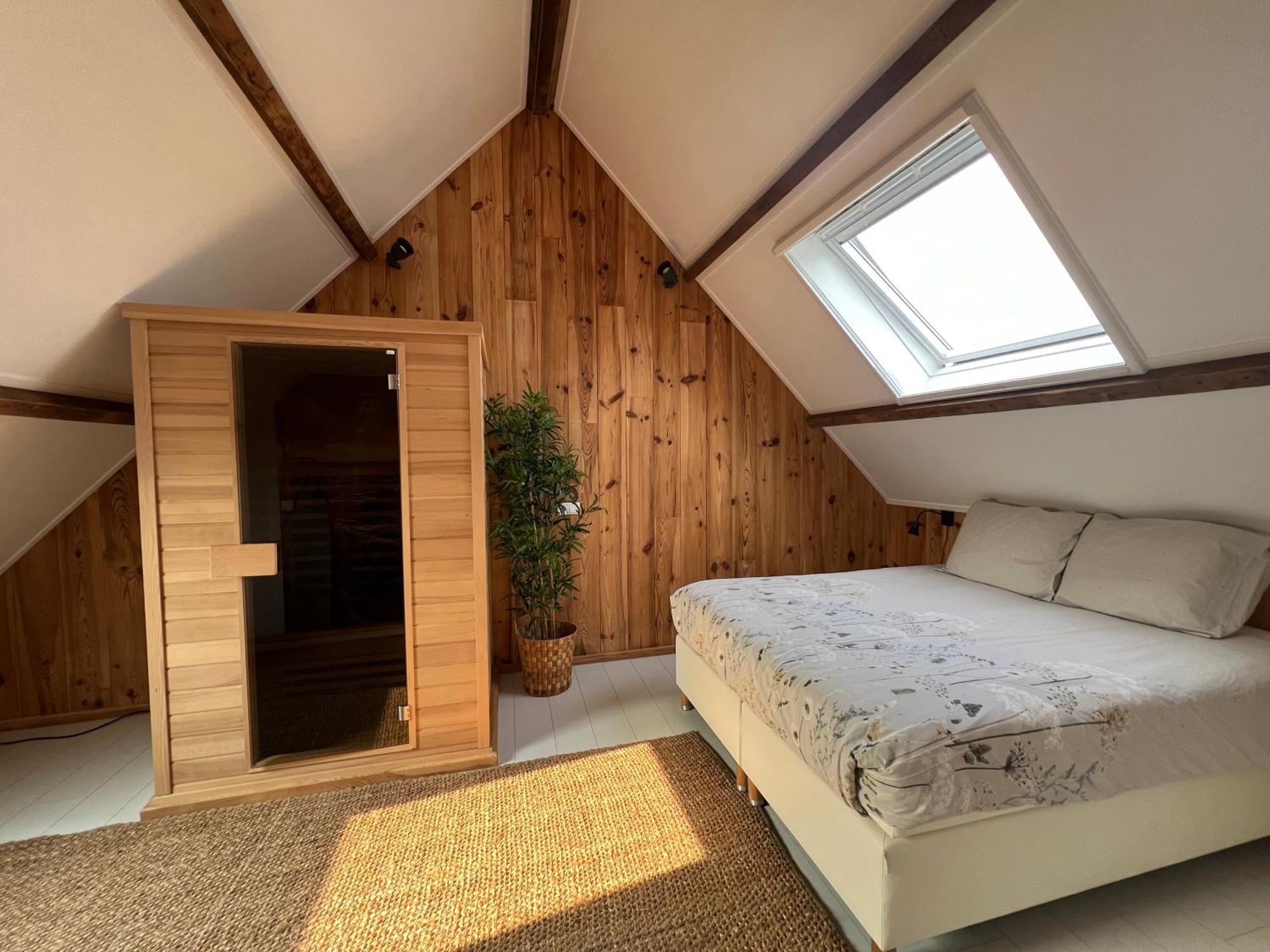 B & B 'Droom In De Polder De Suite Met Prive Sauna Arnemuiden Luaran gambar